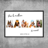 Poster personnalisé - Pour la meilleure maman du monde