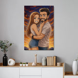 Poster personnalisé - Portrait style Anime