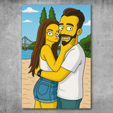Poster personnalisé - Portrait style cartoon